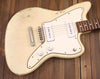 2018 Rock N Roll Relics Jazz 90 Offset w/ Lollar P90s White