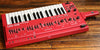 1983 Roland SH-101 32-Key Monophonic Synthesizer Red w/ Mod Grip (Clean!)