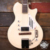 1965 Supro Holiday Guitar Res O Glass White