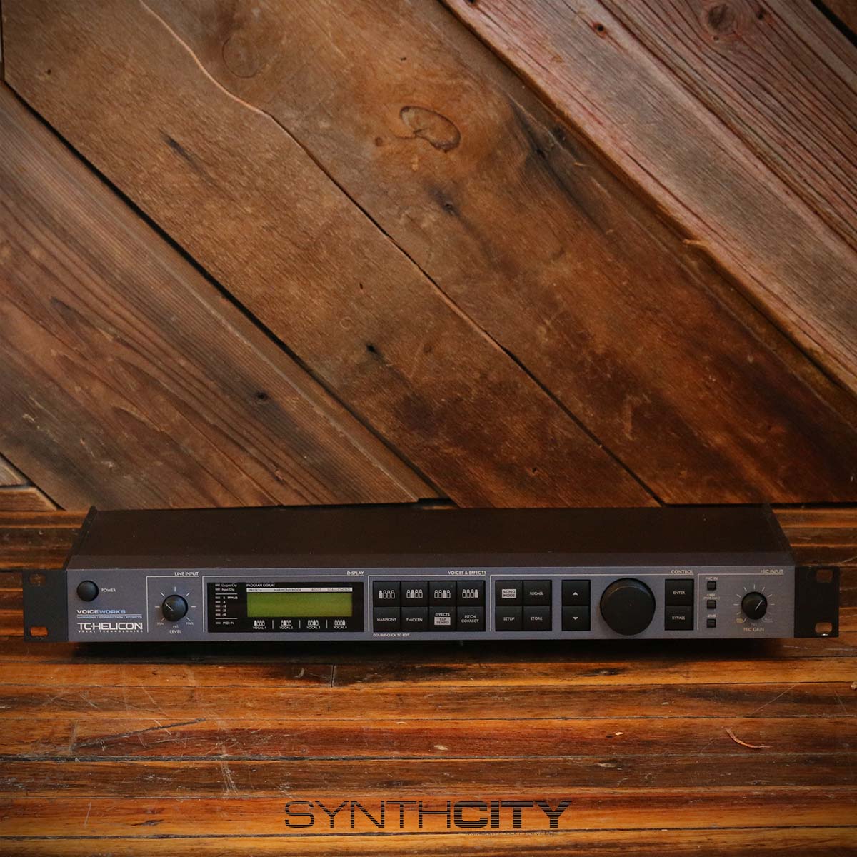 TC Helicon Voiceworks Rackmount Vocal Effects Processor Rock N Roll