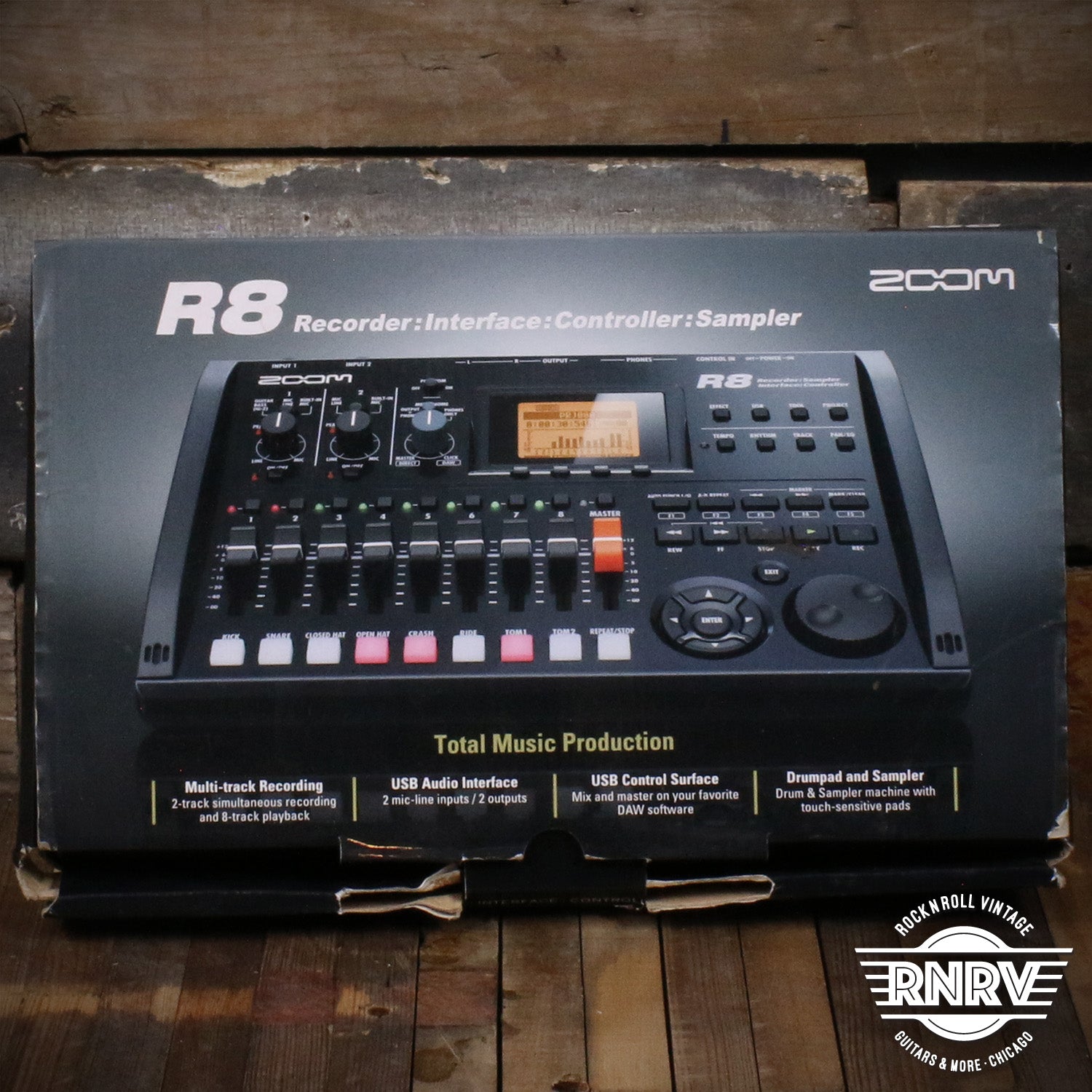 Zoom r8 online drum machine